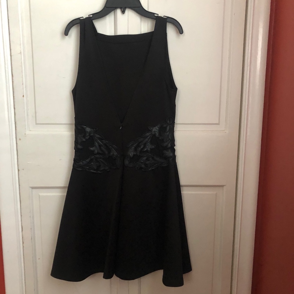 Black cocktail dress